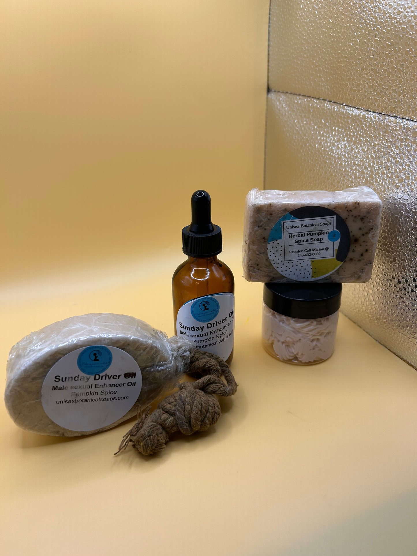 Sunday Driver Oil/ Body Butter and Soaps